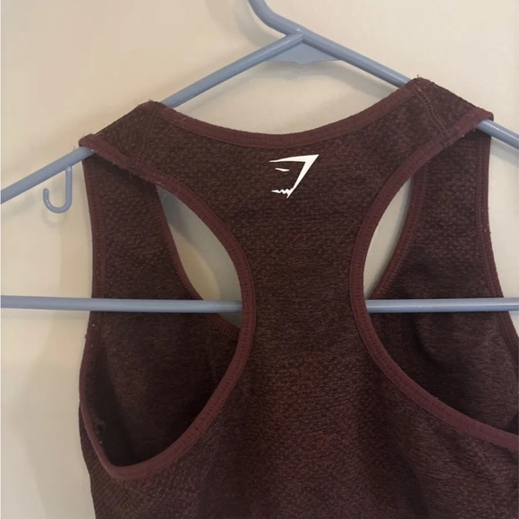 Gymshark Maroon Sports Bra - Picture 2 of 4